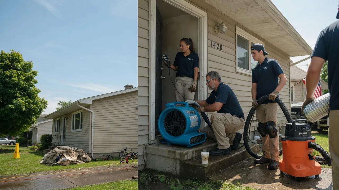 Water Damage Restoration in Green, KS near me